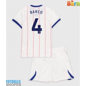 Billiga Chelsea Valentin Barco #4 Tredjeställ Barn 2026-27 Kortärmad (+ Korta byxor)